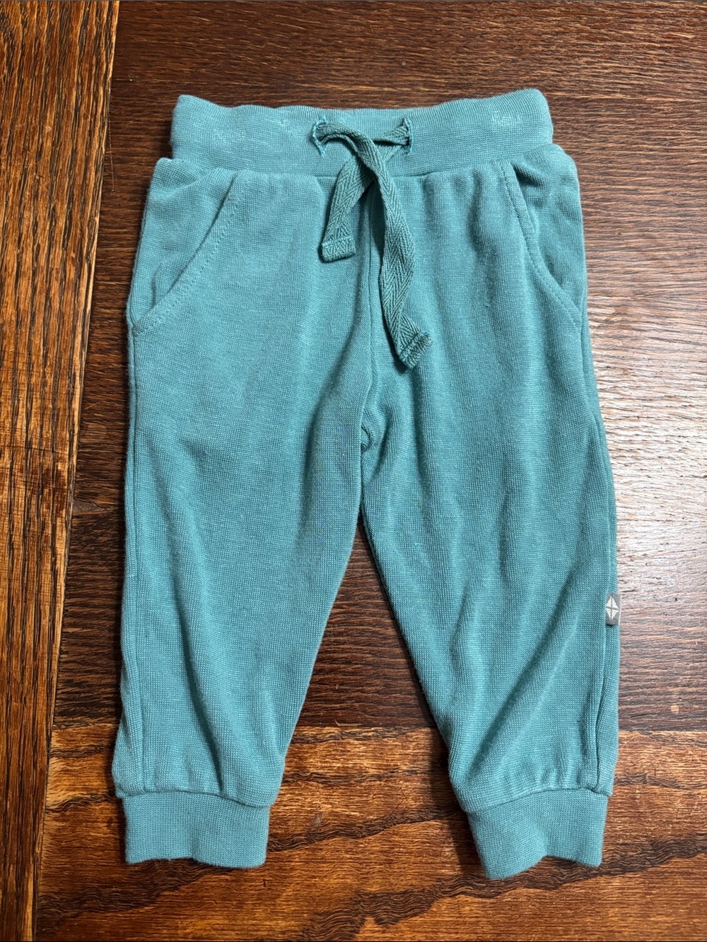 Kyte BABY Bamboo Knit Jogger Pants Atlantic Size 3-6 mo